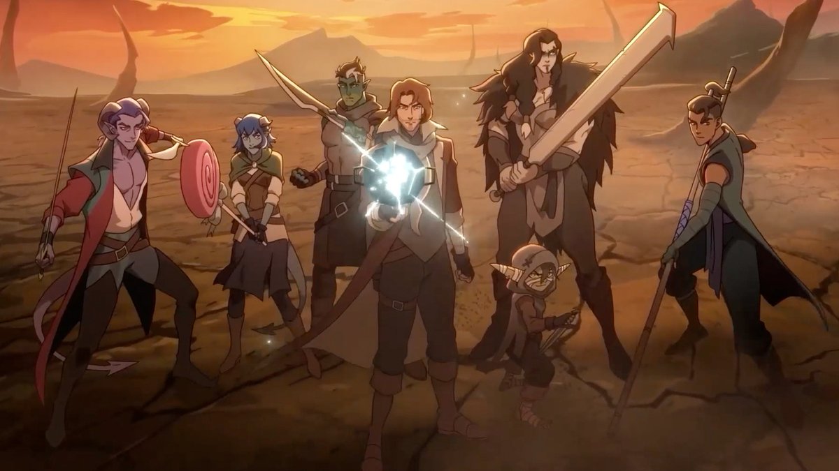Exclusive: Watch the main title sequence from #CriticalRole's all-new animated series #TheMightyNein. Premiering November 19 on Prime Video.