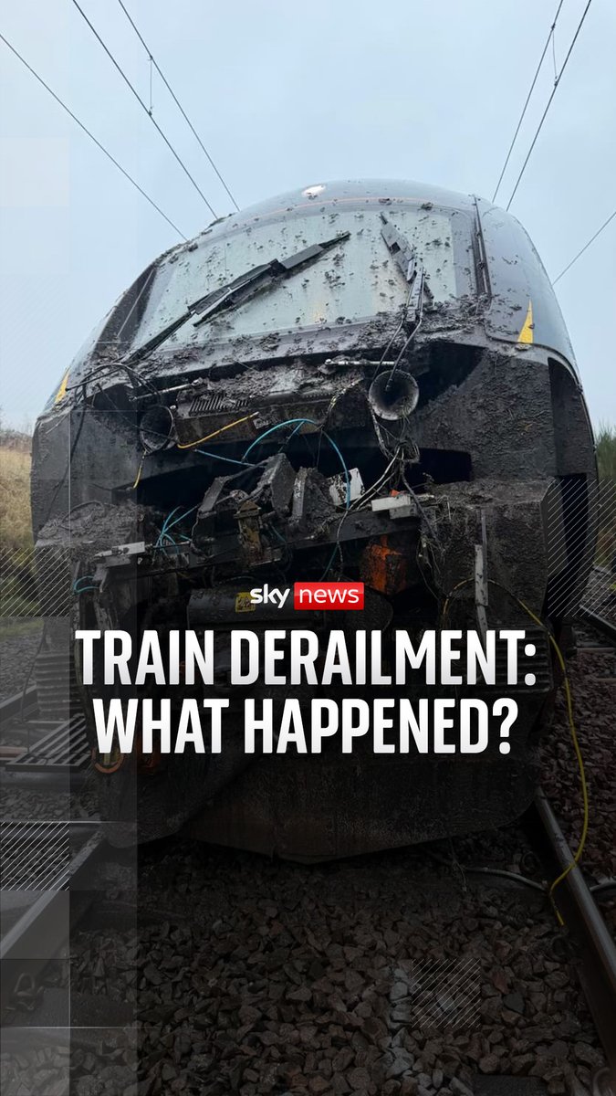 Network Rail say adverse weather may have been behind the conditions that led to the train derailment in Cumbria. 🔗 Read more:
