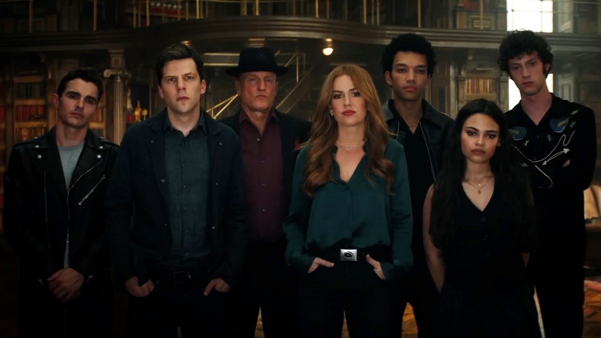 Check out the final trailer for #NowYouSeeMeNowYouDont. Starring Jesse Eisenberg, Woody Harrelson, Dave Franco, Isla Fisher, and more.