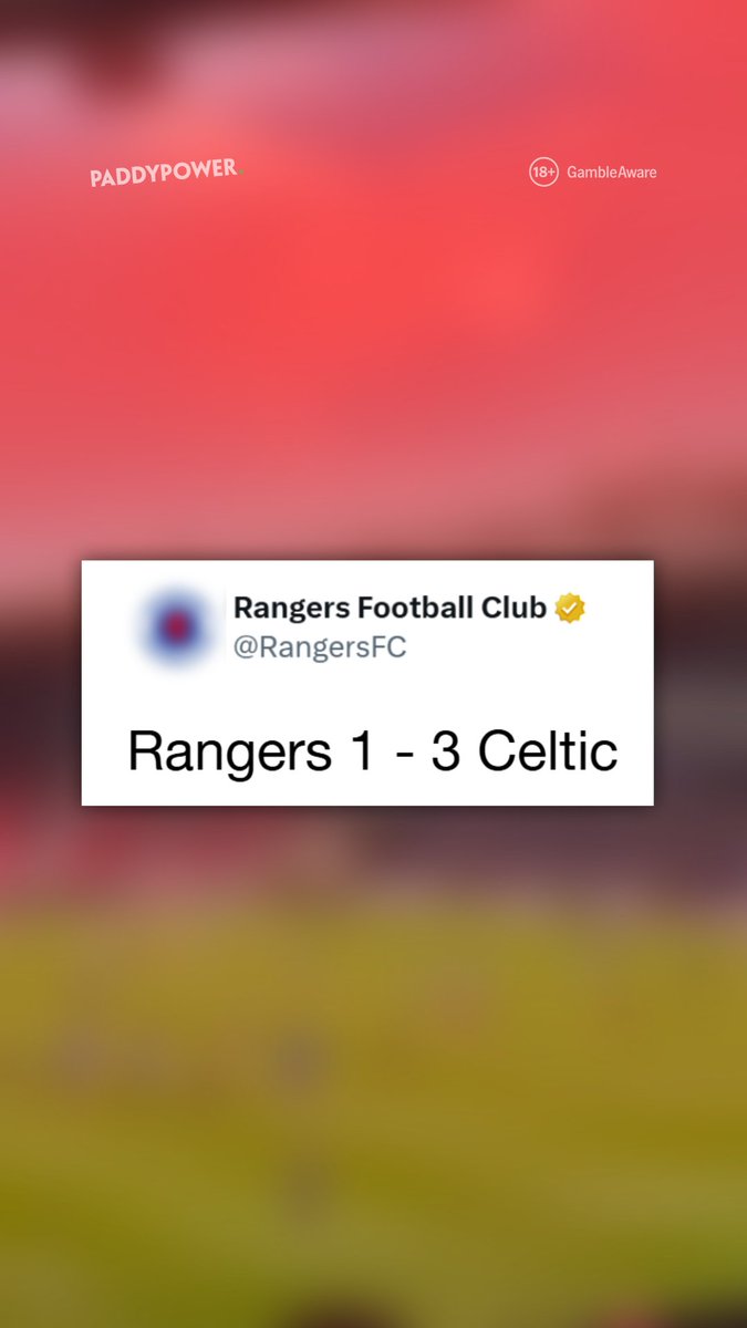 "A final for Celtic and a statement from Sevco... some things never change." That's right... it's a Rangers #FanDenial special. 18+ GambleAware