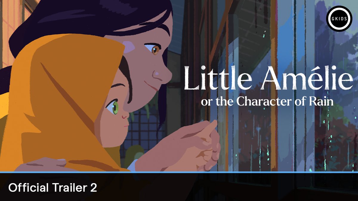 One of the most critically acclaimed animated films of the year is coming to theatres nationwide starting this weekend! 🌟 Don't miss your chance to see LITTLE AMÉLIE OR THE CHARACTER OF RAIN, opening November 7.
