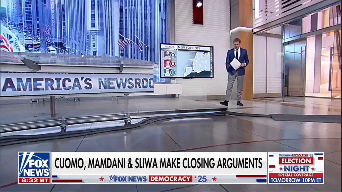 "America, we have never had to pay attention very much to the results of a mayor's race in New York City... until now." BILL HEMMER breaks down the numbers and what they mean for the city’s future as voters decide the outcome of one of the most consequential mayoral races yet. Watch Fox News Channel’s exclusive election coverage for live results, expert analysis, and real-time updates. | America's Newsroom