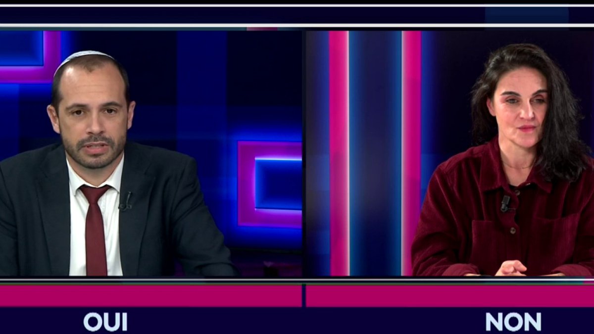 Jordan Bardella : un bon président de la République? Le face à face de David Antonelli דוד אנטונלי et Myriam Palomba dans #ÇaSeDébat