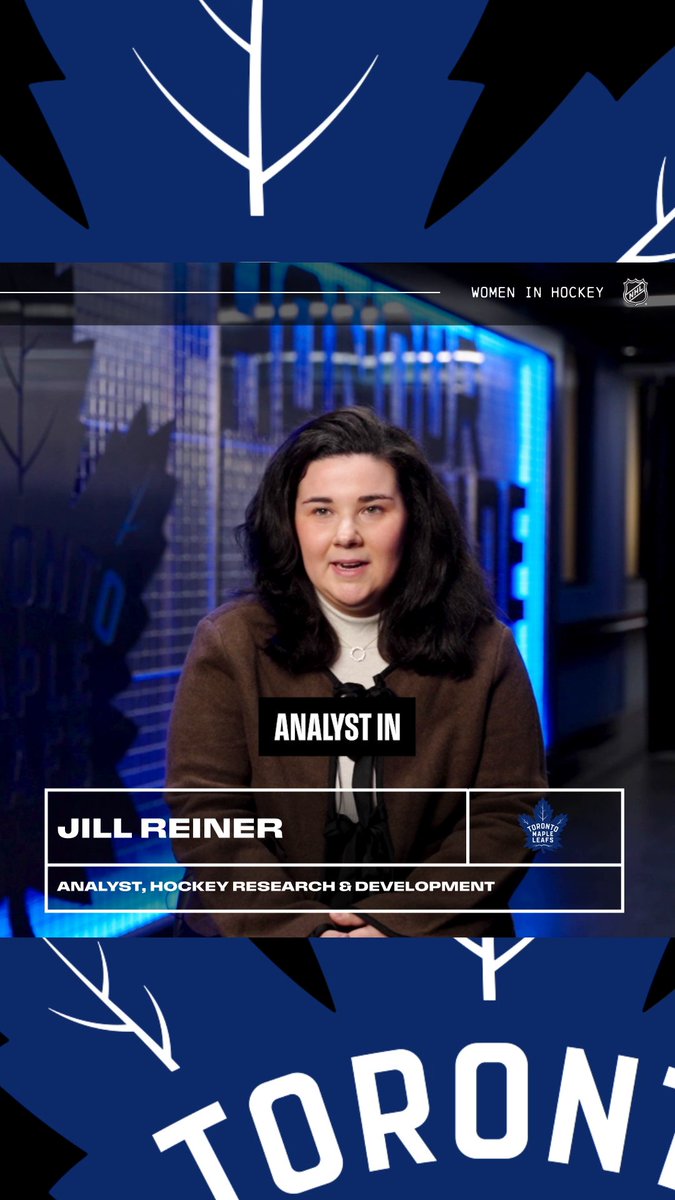 Celebrate women in hockey with the Toronto Maple Leafs’ Jill Reiner, who uses data and statistical analysis to inform decisions on player personnel as well as on-ice strategy. Toronto faces Pittsburgh tonight (7:30 p.m. ET on Sports on Prime Canada, TVA Sports, NHL Network).