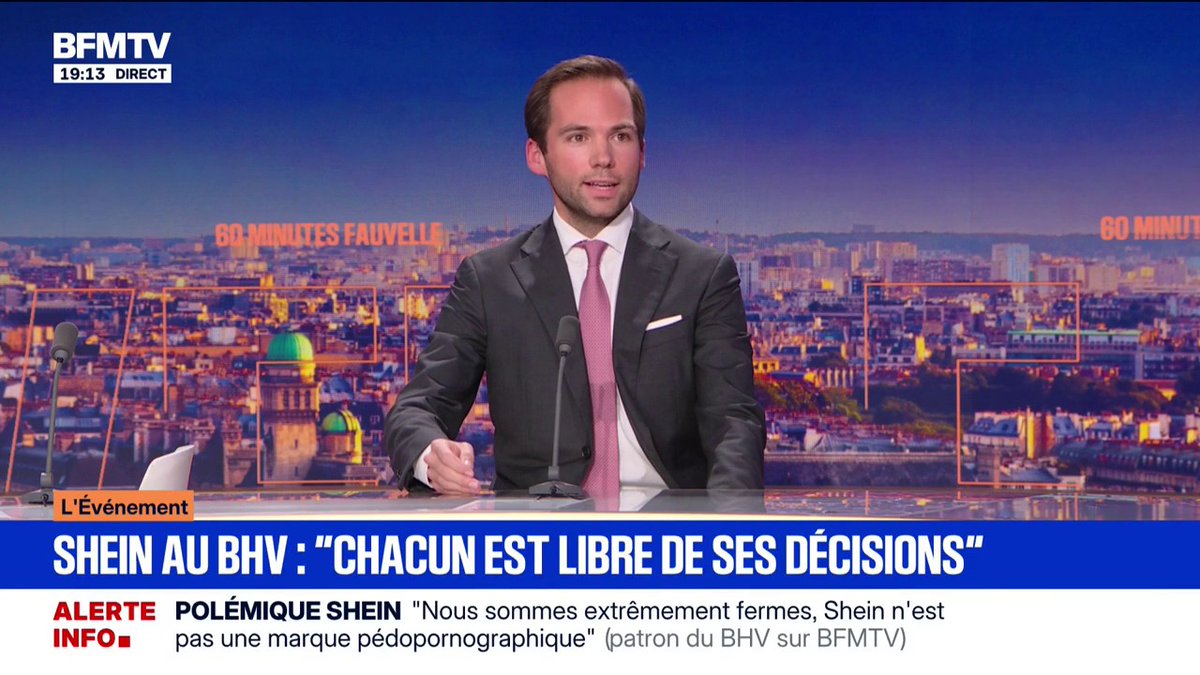 Il s’appelle Karl-Stéphane, il a une cravate rose, il fait de la merde et il est hyper content de lui, le patron du BHV Il a tout pour finir ministre de Macron