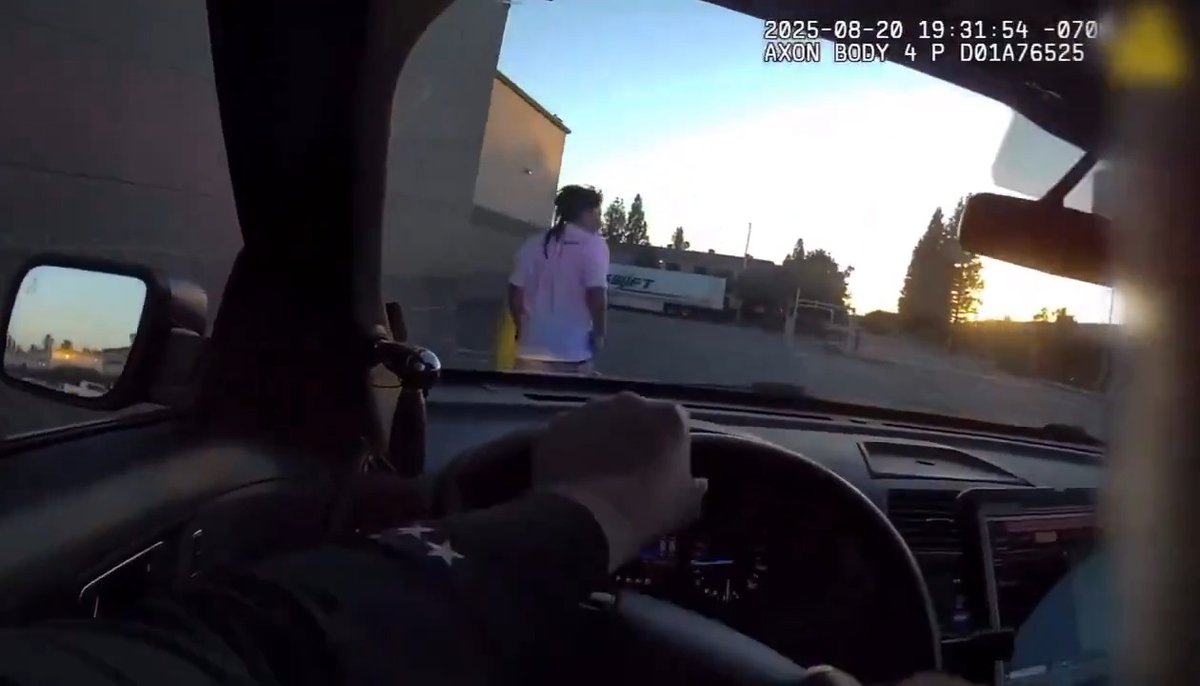 George Ruiz (18) decided it would be a good idea to fire rounds into passing cars in Fresno, California. In response, Fresno police decided it would be a good idea to strike Mr. Ruiz with the police car while apprehending him. Seems fair.... #CityLife #california #fresno #cops #crime #decay #FailedState #police #FAFO #learning #education