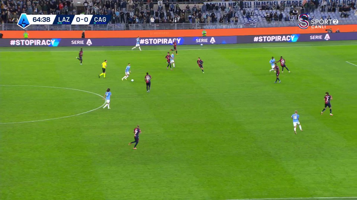 ISAKSEEENNNN!! 🔥 Danimarkalı oyuncu attığı muhteşem golle Lazio'yu 1-0 öne geçirdi. ⚽