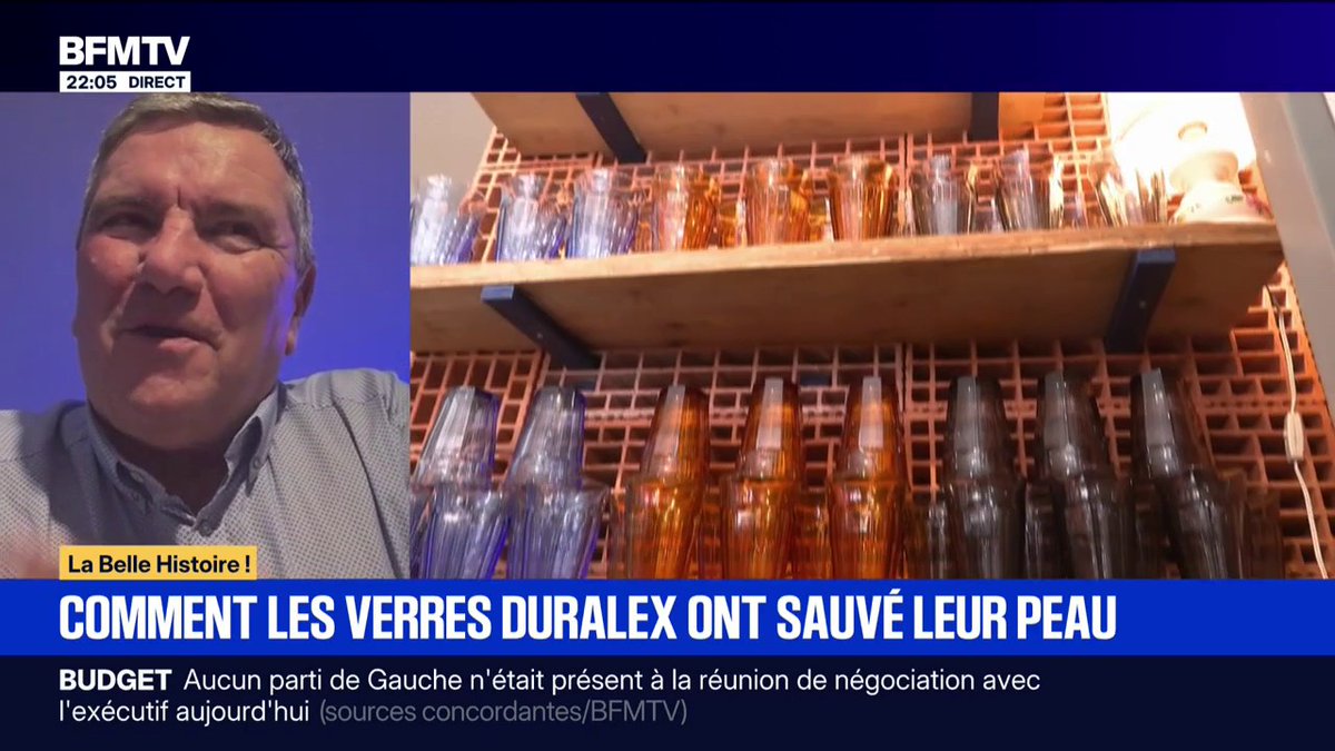 Verres Duralex: en difficulté après sa reprise, le fabricant reçoit 5 millions d'euros de la part des Français "C'est du bonheur absolu", déclare François Marciano, directeur général chez Duralex