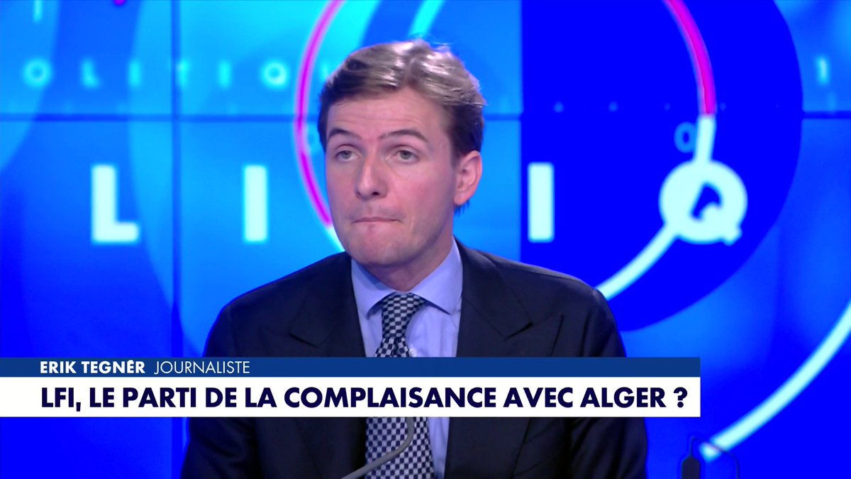 «La seule ingérence étrangère dont on ne peut pas parler c'est l'ingérence algérienne», martèle le journaliste Erik Tegnér, en revenant sur l'état des relations entre la France et l'Algérie #100%Politique