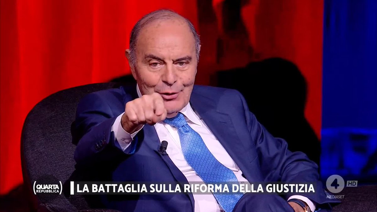 "Tutti i magistrati che hanno rovinato tanta gente e quelli che hanno fatto cose meravigliose hanno fatto tutti una carriera stupenda, ma questo ti pare giusto?" #Vespa #quartarepubblica