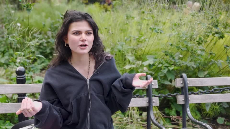 At Washington Square Park, New York University students weighed in on New York City's mayoral race
