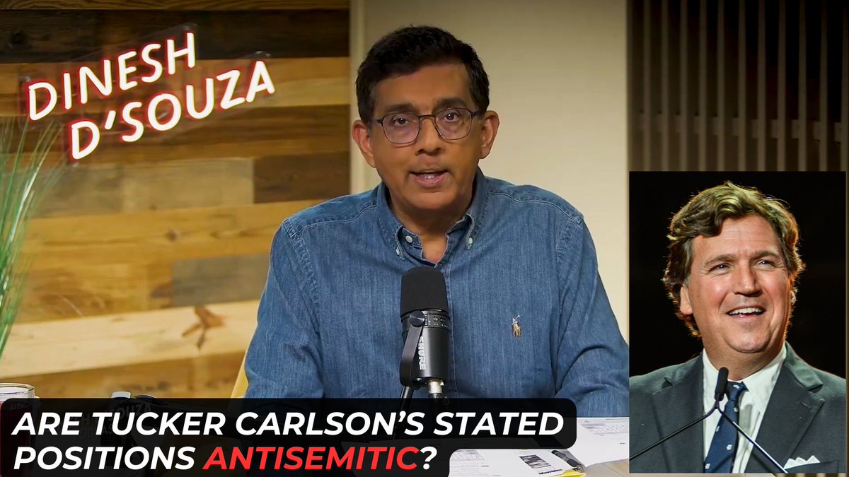 Are Tucker’s stated positions anti-Semitic? I’ll tell you what I think, but you be the judge.
