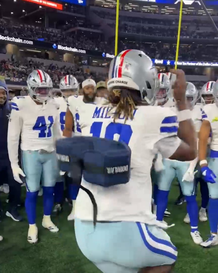The Cowboys are HYPE for MNF 🔥 Watch Cardinals-Cowboys at 8 ET on ABC, ESPN and the ESPN App 🍿