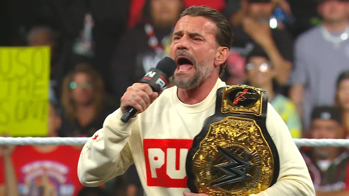 Hey John Cena, wanna try to be an 18x World Champ? 🏆 CM PUNK IS ON FIRE TONIGHT!