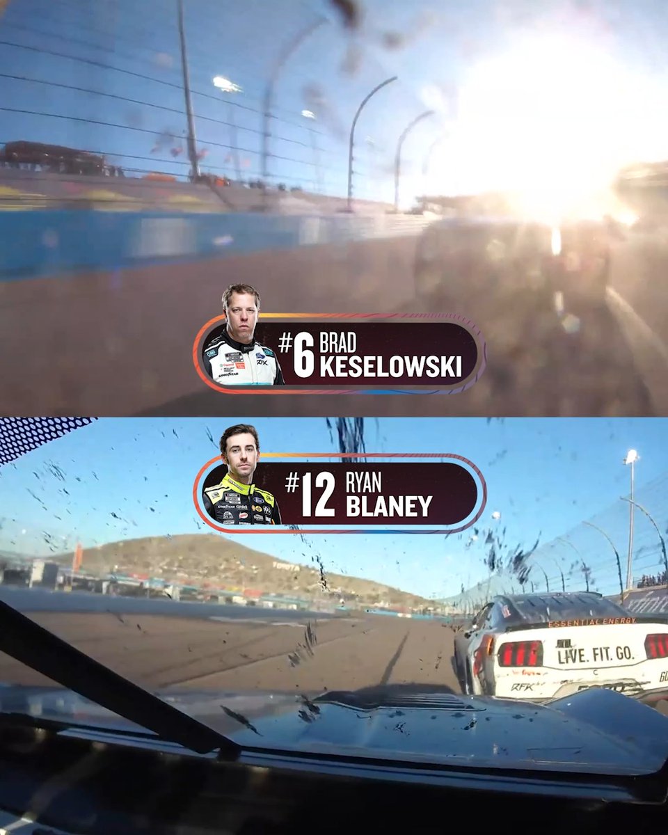 A last-lap pass for the win. This is how it all went down between Brad Keselowski and Ryan Blaney.