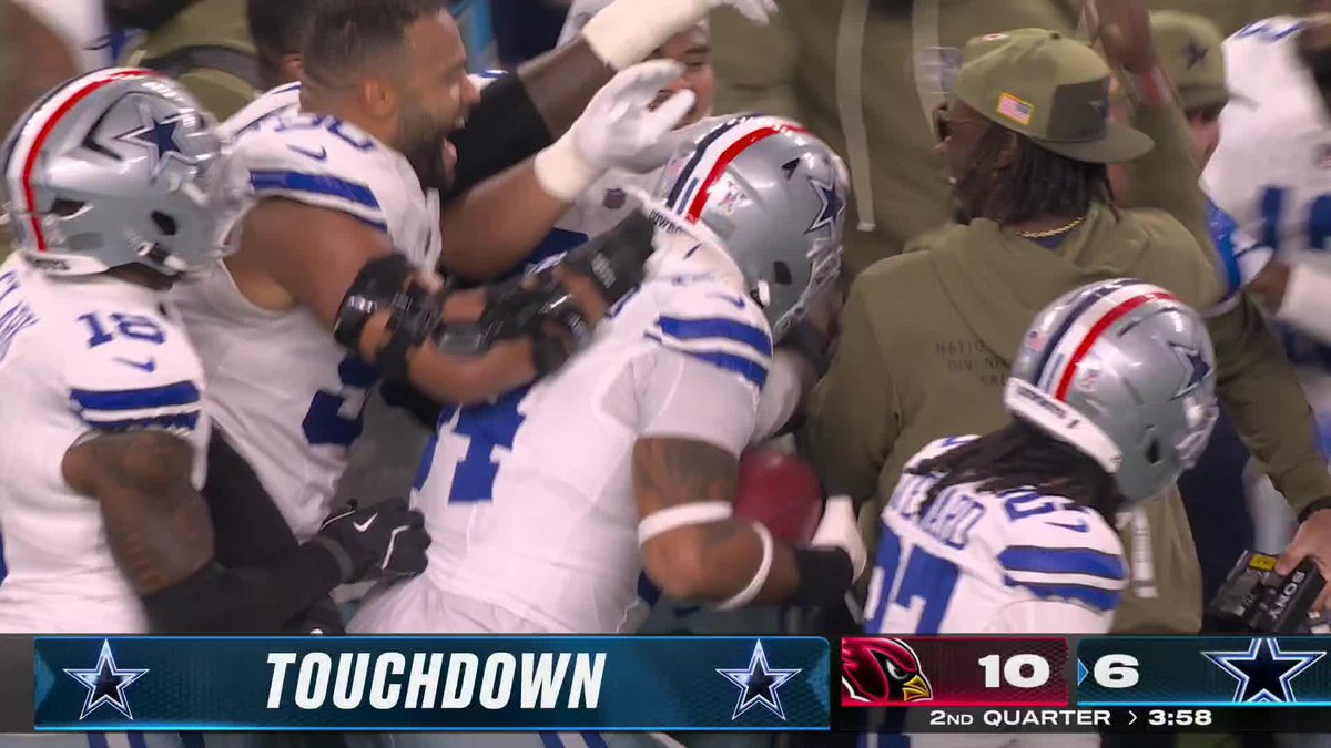 COWBOYS BLOCKED PUNT TD 😱 Cardinals-Cowboys on ABC, ESPN, ESPN2 and the ESPN App