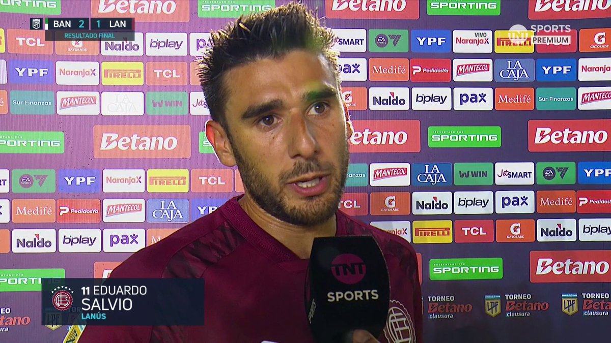 "HAY QUE SABER PERDER. ELLOS EN EL PRIMER TIEMPO GENERARON MÁS OCASIONES" El análisis de Toto Salvio tras la derrota de Lanús en el clásico ante Banfield #LPFxTNTSports