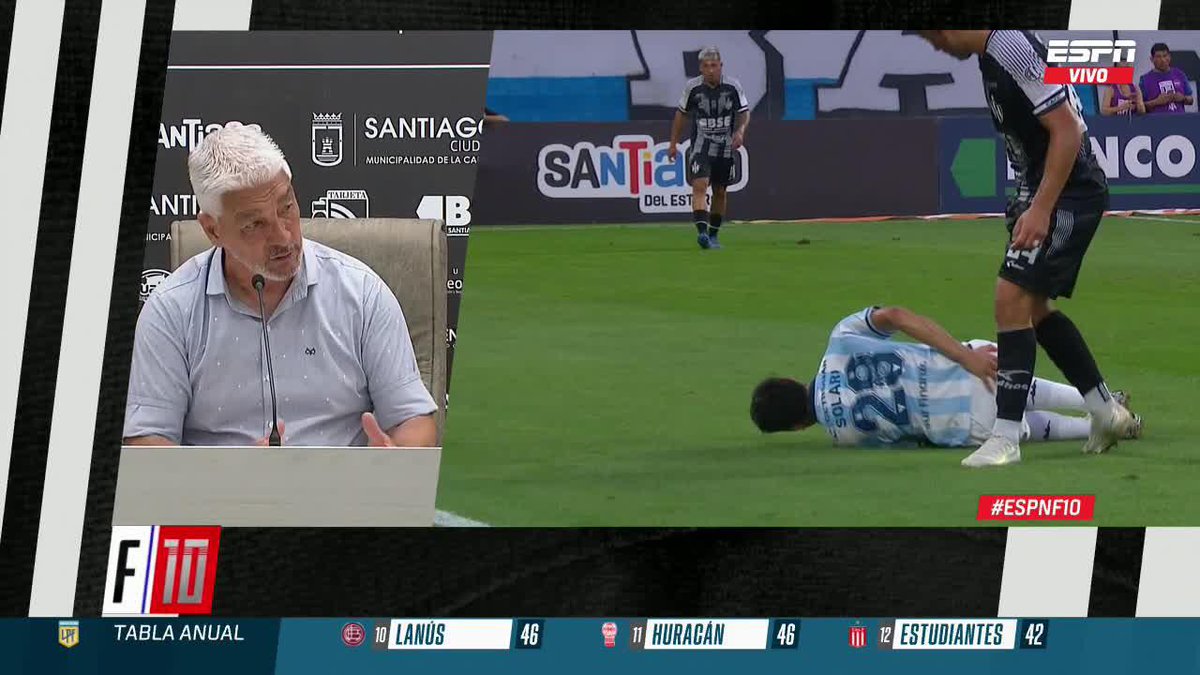 "EL CUERPO TÉCNICO NO COBRÓ TODAVÍA EL PREMIO DE LA COPA ARGENTINA QUE GANÓ." Las palabras de Omar De Felippe, DT de Central Córdoba, en conferencia de prensa. 📺 #ESPNF10 | #DisneyPlus Plan Premium