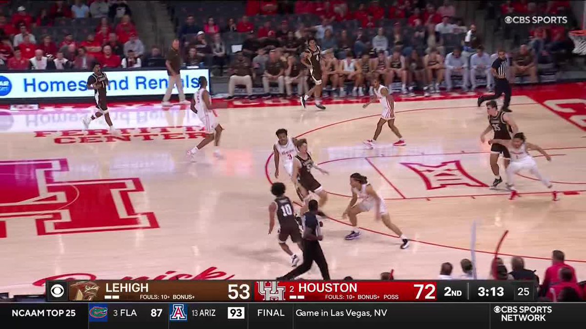 Kelvin Sampson gets his 800th win and No. 2 Houston Men's Hoops 🏀 🐾 takes down Lehigh 75-57‼️