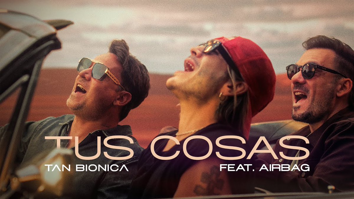 "Tus Cosas": Por la nueva canción de Tan Bionica y Airbag