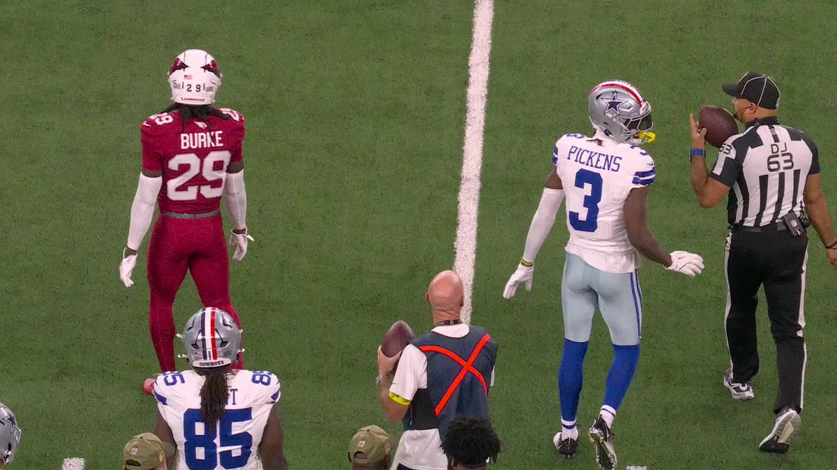 George Pickens was called for unsportsmanlike conduct after his catch.