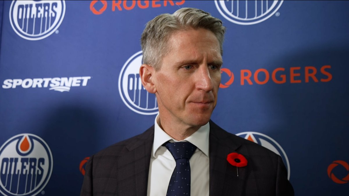 "Most of the game we played well enough to get two points." Coach Knoblauch provides post-game thoughts after the #Oilers loss to the Blues. Enterprise | #LetsGoOilers