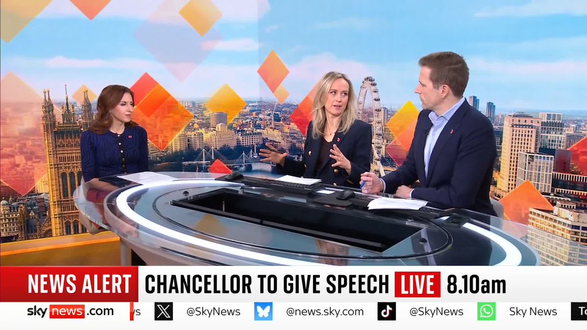 🟠Is Rachel Reeves about to hike taxes? Sophy Ridge and Wilfred Frost chat to politics correspondent Tamara Cohen about how the chancellor might go about it, as she is set to give a pre-budget speech this morning.