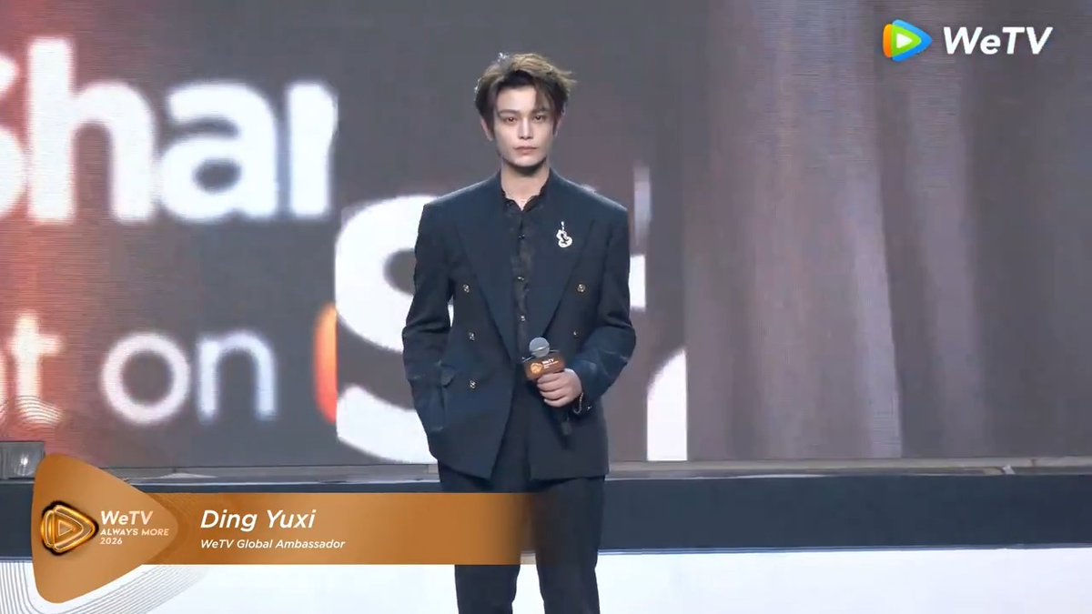 ร่วมเดินทางไปกับ WeTV Global Ambassador 'ติงอวี่ซี' #WeTVAlwaysMore2026 #WeTVth #WeTVBADingYuxi #WeTVAmbassadors #DingYuxi #丁禹兮