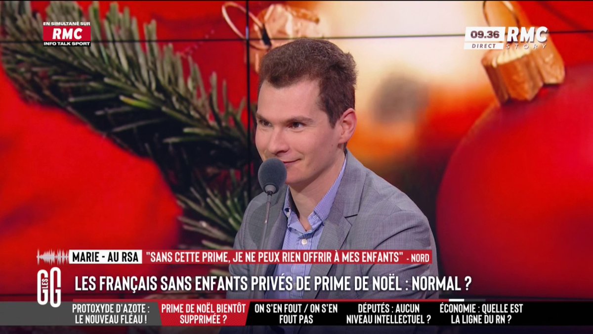 🎙️ Marie, au 3216 : "Il faut arrêter de vouloir tout retirer. J'ai des problèmes de santé, je ne peux pas travailler... sans le RSA je ne pourrais rien donner à mes petits-enfants." 🎙️ Jean-Loup Bonnamy : "Ce n'est pas à l'État de payer les cadeaux de vos petits-enfants." #GGRMC