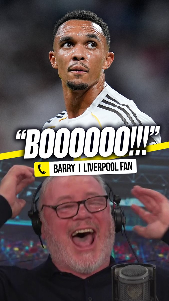 😡 "I never booed Trent last year... but tonight I don't care!" 🤣 "I'm practicing my booing! He let us down! BOOOOOOOO!" You have to hear this #LFC fan's hilarious call about Trent's return to Anfield tonight! 😂