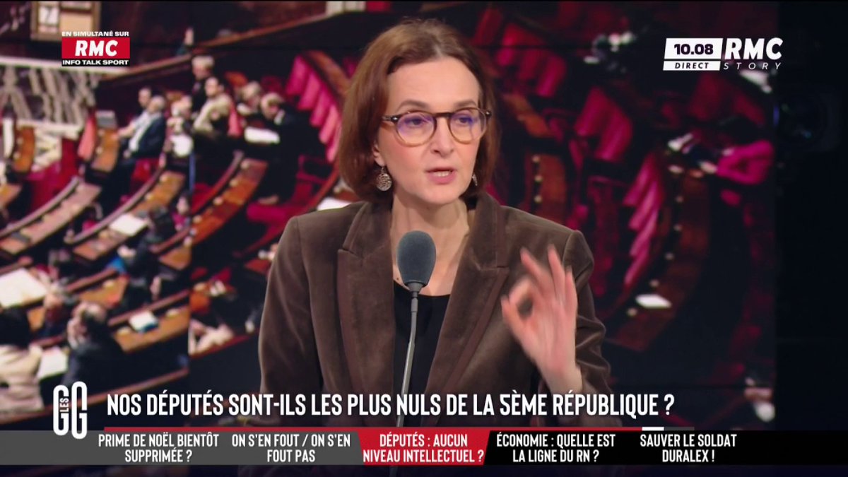 🤪 A-t-on les députés les plus nuls de la Ve République ? 🗣️Barbara Lefebvre : "Absolument pas. Les nazebroques, ils disparaissent d'eux-mêmes. Il est où Monsieur Delogu ? Et Monsieur Boyard à part nous parler de ses montres ?" #GGRMC