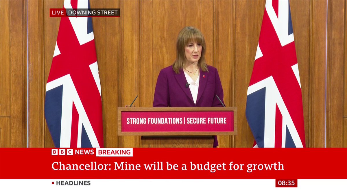 "I set out the circumstances that I'm confronting going into this Budget... people will be able to judge whether they think I've made the right decisions" Chancellor Rachel Reeves responds to Chris Mason after her pre-Budget speech Follow analysis: