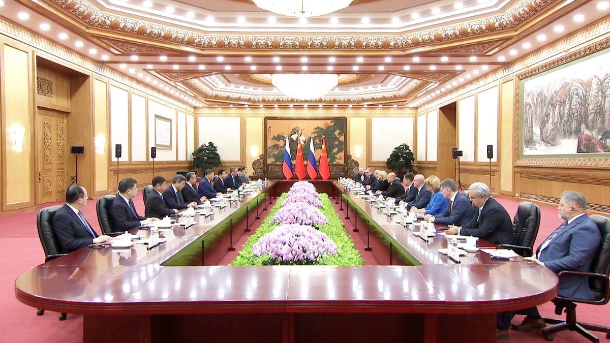 President #XiJinping meets Russian Prime Minister Mikhail Mishustin: China and Russia aim for high-quality development