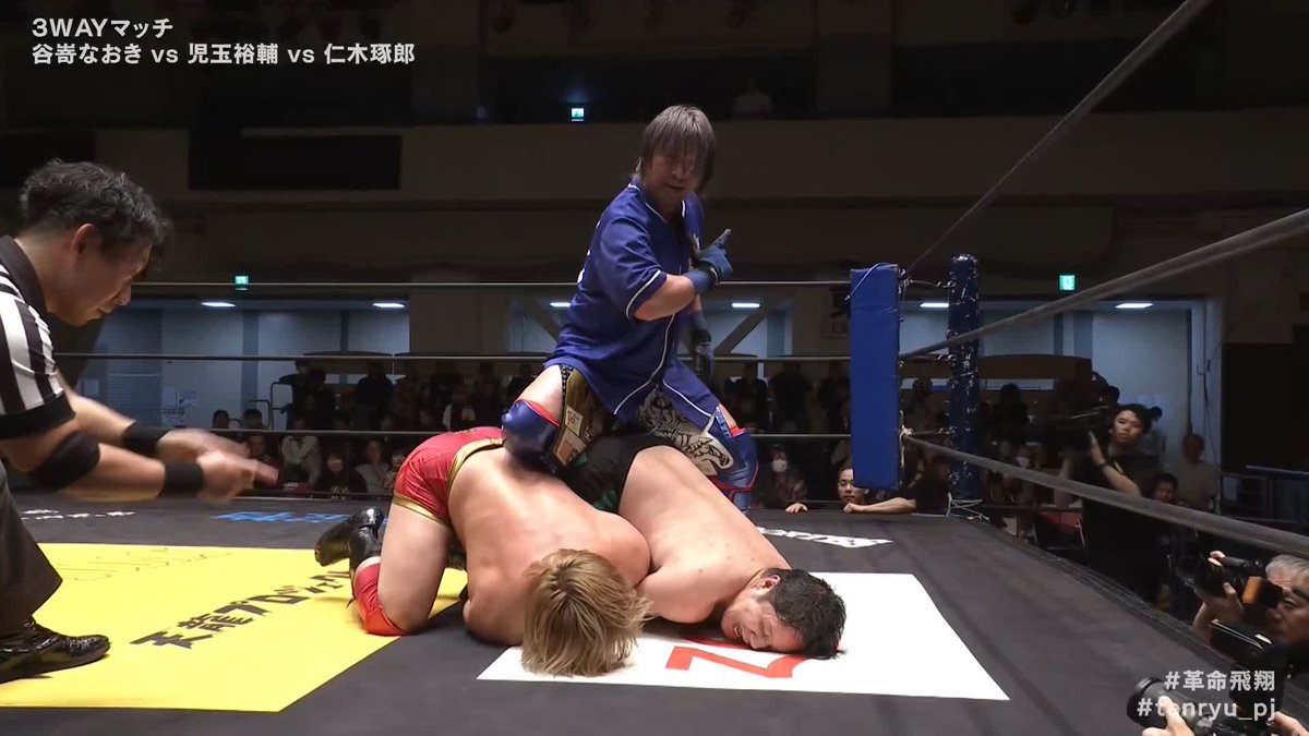 .谷嵜なおきNAOKI TANIZAKI ダブプロレス "Paradise Lock → 🇮🇹ミラノコレクションA.T.🇯🇵" From the profile URL #NJPW #njpwworld #tenryu_pj #革命飛翔