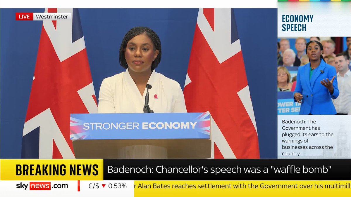 Good for Kemi Badenoch hitting back. The Conservatives faced a global pandemic and the Ukraine war after they won the 2019 general election. Furlough had to be paid back. What’s Labour’s excuse? Fact is, it’s incompetence and economic mismanagement.