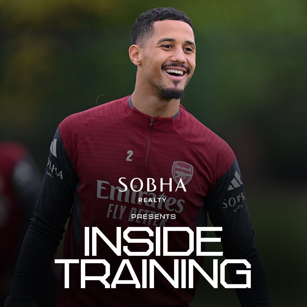 Ready for the next one 👊 Inside Training at Sobha Realty Training Centre is LIVE, Gooners 🎬
