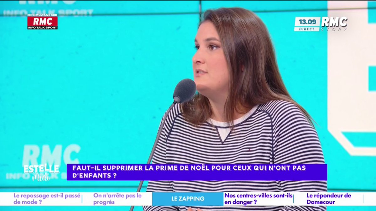 💶 Supprimer la prime de Noël pour ceux qui n'ont pas d'enfants ? 🎙️ Juliette Briens : "Si on veut sauver ce pays, il va falloir passer par la purge ! La désintoxication aux taxes, aux primes ! Il va falloir passer par des temps difficiles !" #EstelleMidi