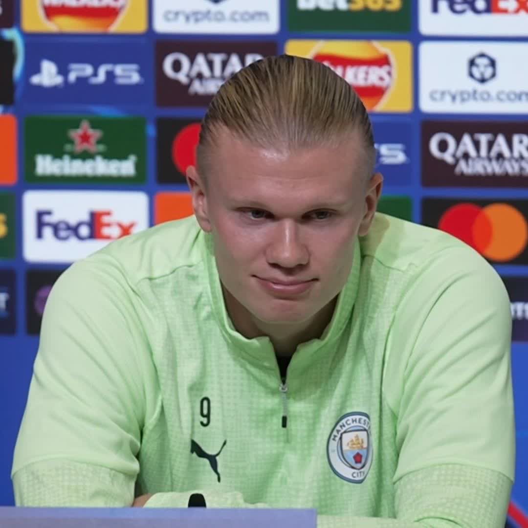 🗣️"It's a special match" Erling Haaland reveals how it feels to go up against his old club Borussia Dortmund.