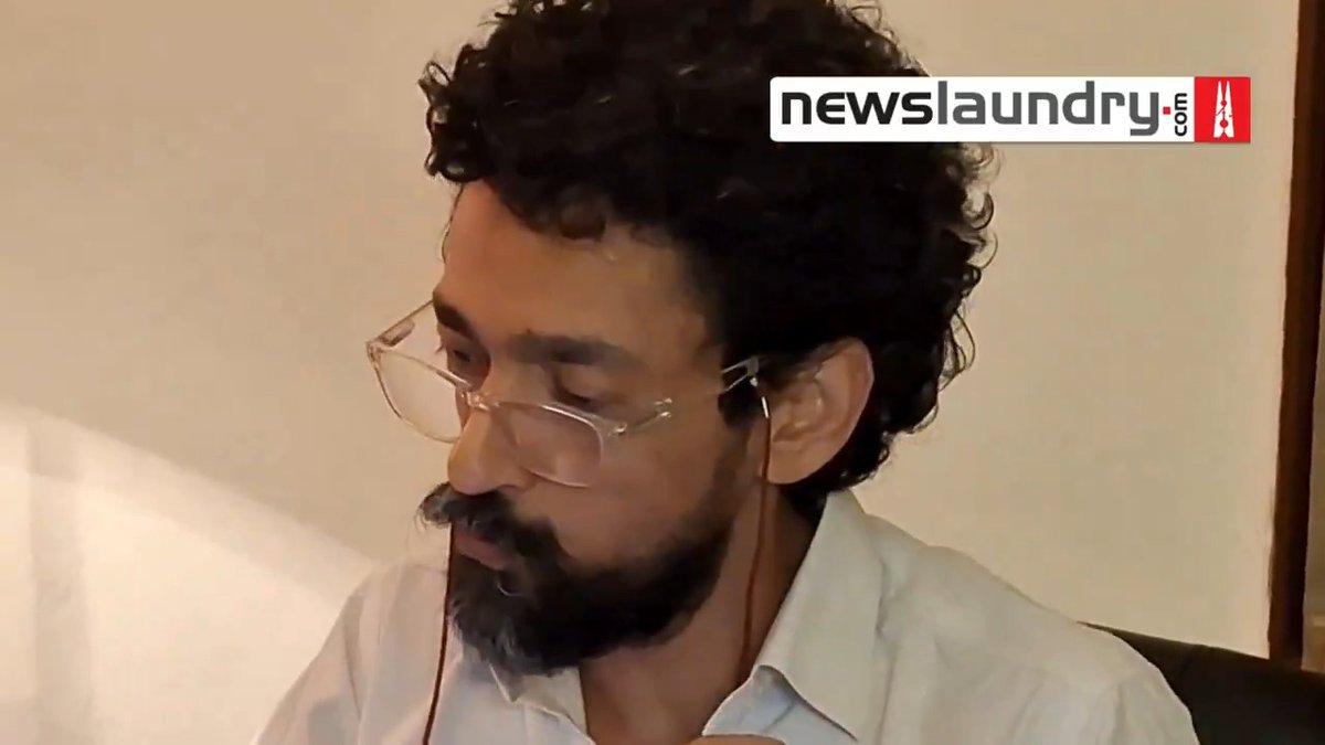 #WATCH | Newslaundry CEO Abhinandan Sekhri seen at Newslaundry office, making productive use of his time by asking people to subscribe and pay to keep news free. What's your excuse? Support independent media: