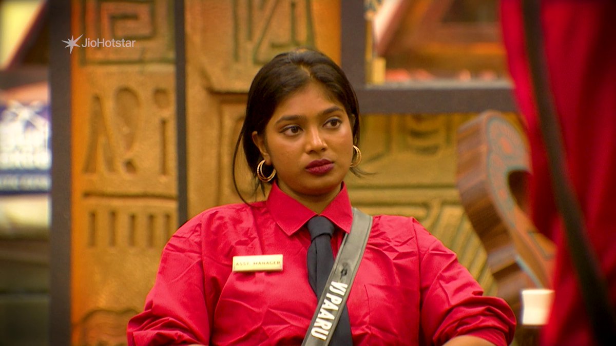 So it’s 1 vs 18 Whole family got Paaruphobia 😎 If it was any other contestant, they would be crying by now… but Paaru is built different 💪🏼 She is here to win this title 🤙🏼 #BiggBossTamil9 #BiggBossTamil