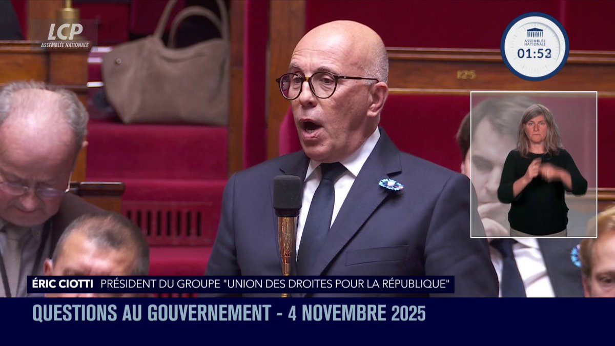 « EDF s'apprête à céder une de ses filiales majeures, stratégiques, Exaion. Cette vente au rabais marquerait un abandon supplémentaire de notre souveraineté nationale (...) Allez-vous vous opposer à cette vente ? » 💥 Eric Ciotti à l’Assemblée nationale.