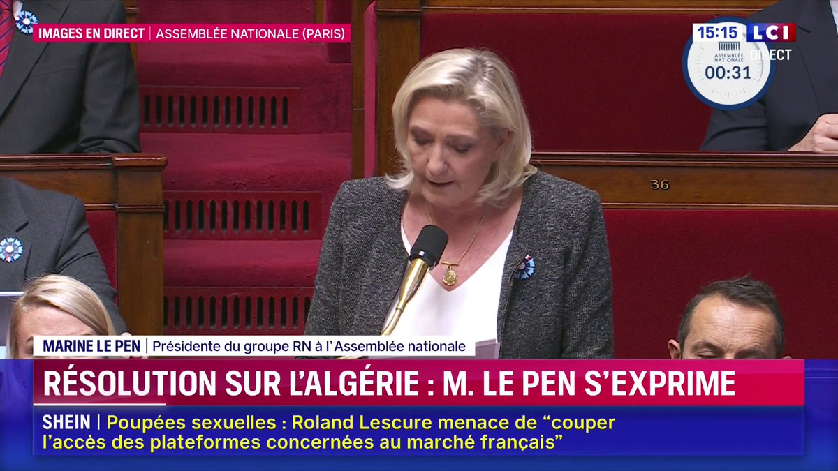 🔴 Résolution sur l'Algérie : "Je ne crois pas à l'abrogation de cet accord, mais à la renégociation., car il n'est plus complètement à jour au regard des attentes des deux partis." ➡ Sébastien Lecornu s'exprime