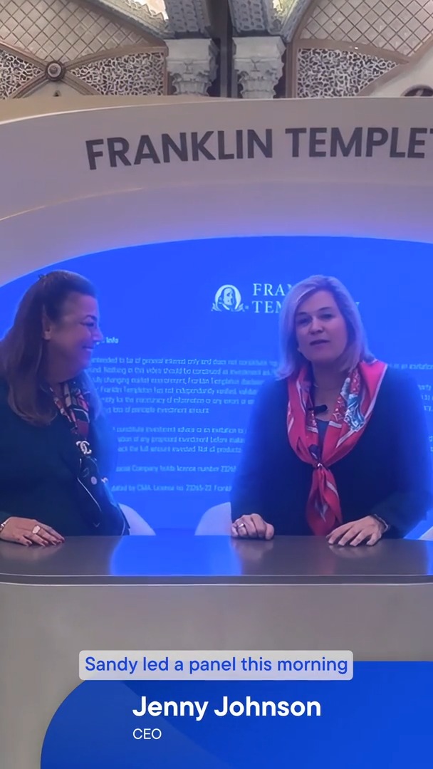 Franklin Templeton CEO Jenny Johnson and @FTI_Global Head of Innovation Sandy Kaul discuss The Benji Technology platform, and the unique capabilities and utility enabled by recording all transactions natively onchain. #FII9