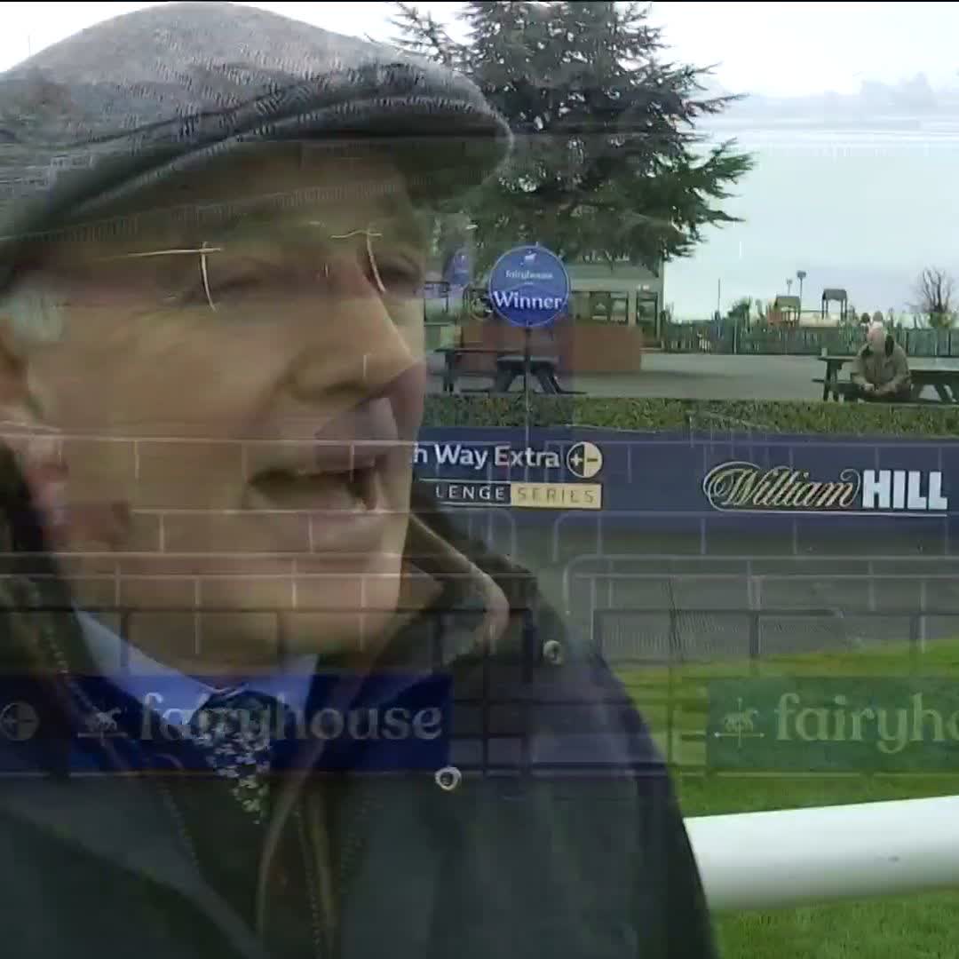 "Green me granny" 🤣 Ted Walsh, two from two at FairyhouseRacecourse today