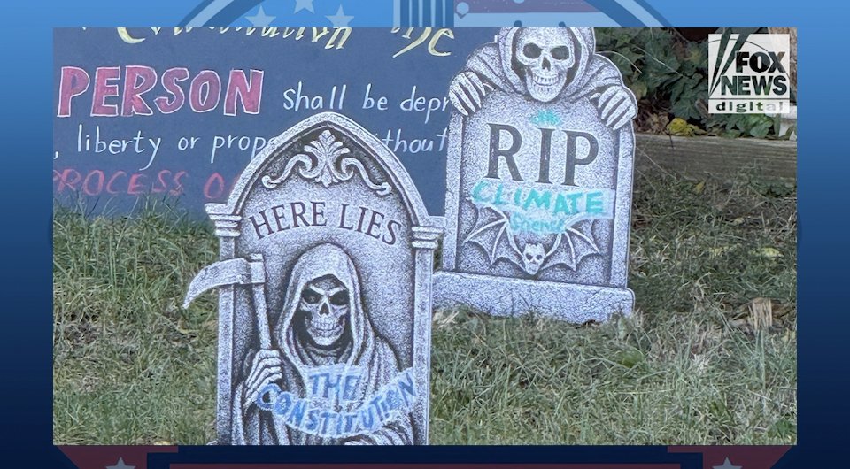 🏛️ A Maryland Supreme Court Justice overseeing a major climate case mourns "death of climate science" with politically-charged Halloween decor. How can a judge give impartial consideration to a major case when he's so open about his radical political leanings?