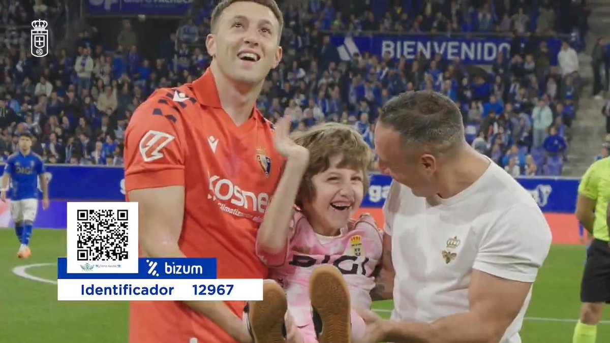El Carlos Tartiere vivió una noche muy especial 💫🩷 Javi, nuestro héroe, lucha contra el síndrome NEDAMSS Todos podemos ayudar a que siga sonriendo 🔗 ➡️ 📲 Bizum 12967 #AlasRosasParaJavi #ElÁngelDeJavi #RealOviedo 🩷