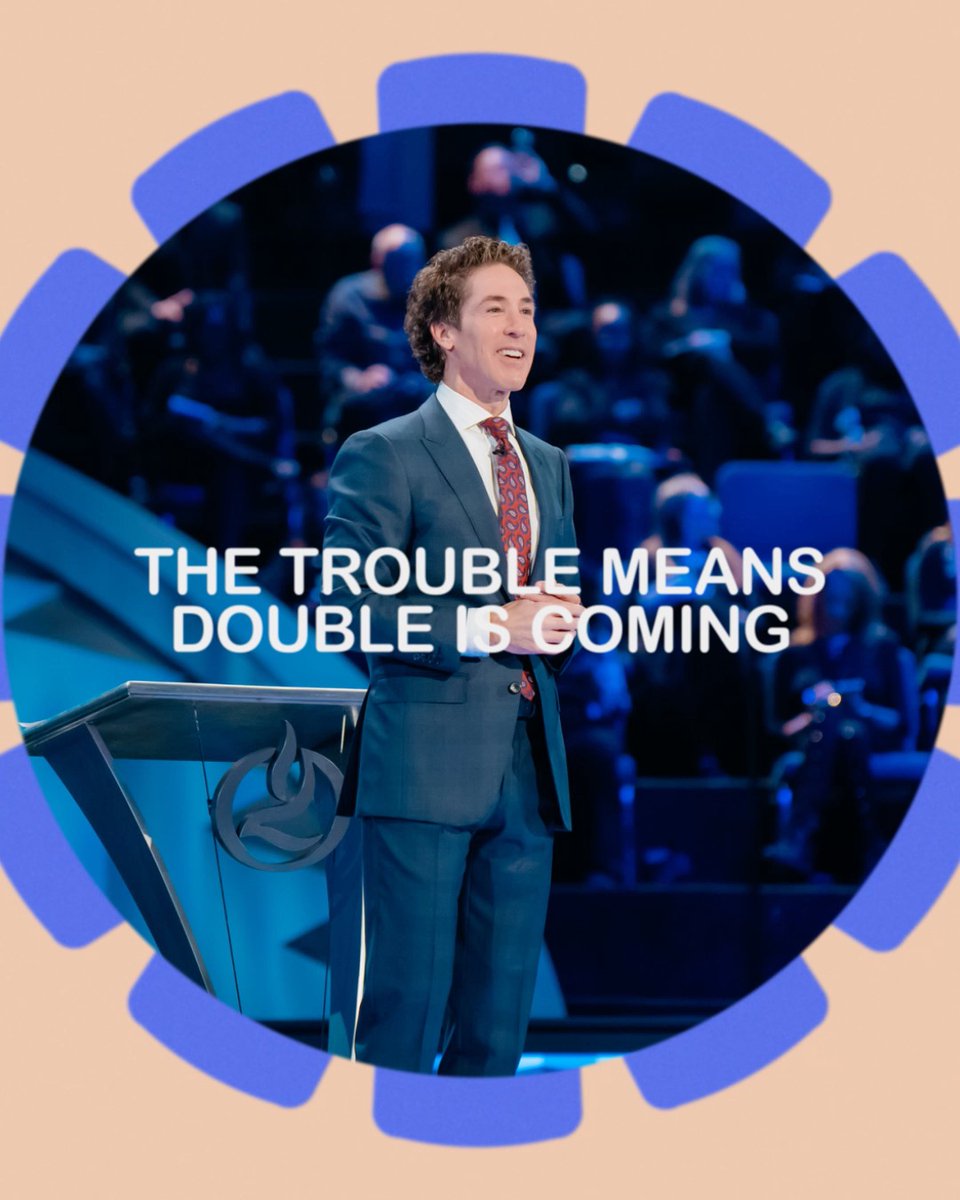 Instead of being a prisoner of doubt, fear, guilt, switch over to being a prisoner of hope. Believe God is working. Check out this message from Joel! "From Trouble to Double":