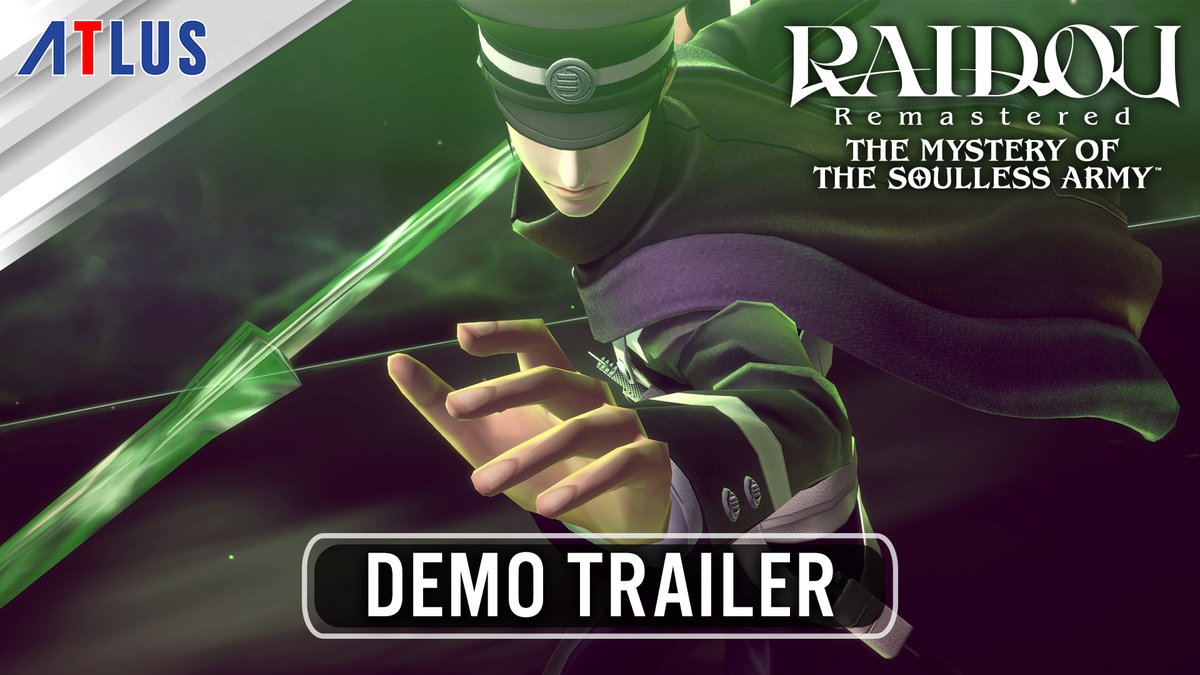 This case isn’t over yet! 🔎 Take a step into the supernatural world of RAIDOU Remastered: The Mystery of the Soulless Army with the free demo experience, coming today! Play now on Steam: