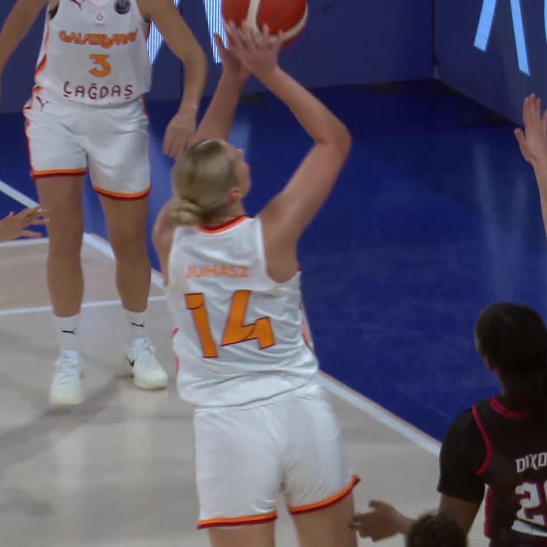 Dorka, HOW?! #EuroLeagueWomen x Galatasaray Çağdaş Faktoring | Dorka Juhász