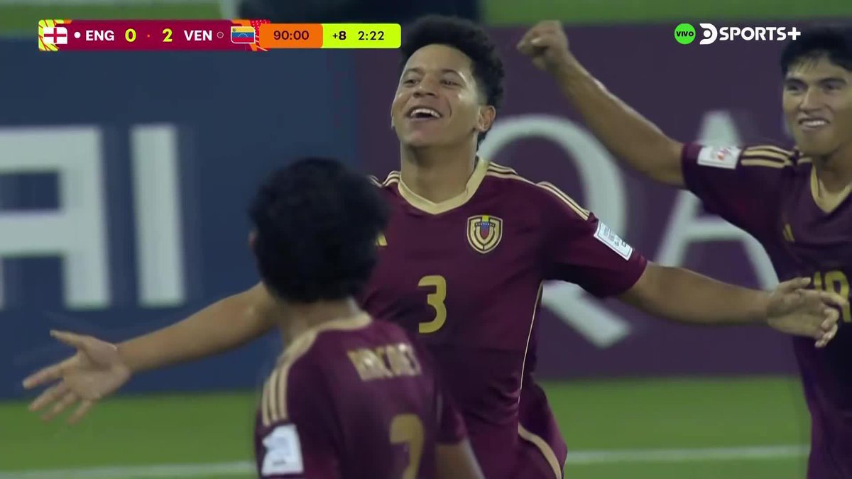 ๐คฏ๐ป๐ช๐ด๓ ง๓ ข๓ ฅ๓ ฎ๓ ง๓ ฟ VENEZUELA LE GANร 3-0 A INGLATERRA EN EL MUNDIAL SUB 17.